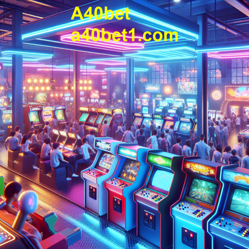 A Nostalgia e Diversão dos Jogos Arcade na A40bet